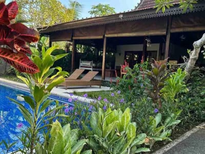 DIJUAL VILA JOGLO SILUNGAN LOT TUNDUH UBUD GIANYAR BALI - Thumbnail 8