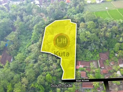 Prime Riverside Land In Mambal, Abiansemal, Quiet Area, Close To Central Ubud, Suitable For Villa - Thumbnail 6