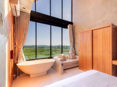 Villa Mewah Dengan Pemandangan Sawah Singakerta Ubud Bali - Thumbnail 4