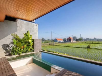 Villa Mewah Dengan Pemandangan Sawah Singakerta Ubud Bali - Thumbnail 10
