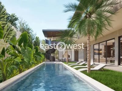 Villa dengan Ocean View di Uluwatu Bali Unit Baru Fully Furnished Fasilitas Lengkap - Thumbnail 4