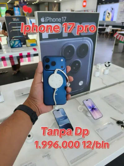 IPHONE 17 PRO KREDIT TANPA BUNGA - Thumbnail 1