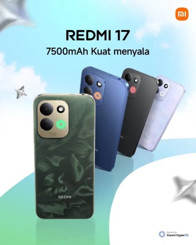 REDMI 17 Benefit Promo First Sale, Batrei 7500mAh - Thumbnail 1