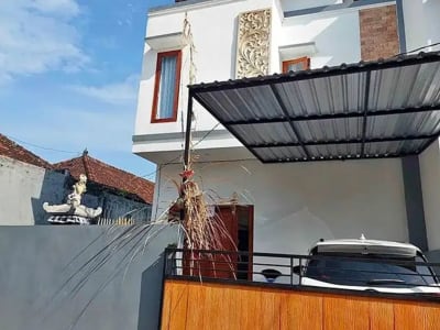 [Amr-064.Gev] Disewakan Bulanan Rumah Baru 2 Lantai di Gatsu Timur – Denpasar - Thumbnail 1