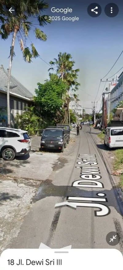 Tanah Strategis Lingkungan Villa Mewah di Dewi Sri Kuta Bali - Thumbnail 6