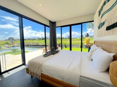 Long Lease New Villa With Rice Field View In Singakerta Ubud - Thumbnail 5