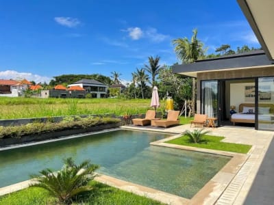 Long Lease New Villa With Rice Field View In Singakerta Ubud - Thumbnail 2