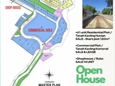 Harga Perdana  Tanah Kavling dan Ruko Proyek Canggu Hills - Thumbnail 4