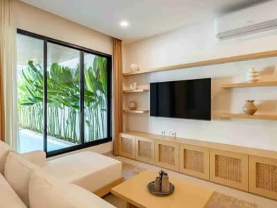 Freehold Brand New Villa Lantai I dengan Struktur bangunan lantai II Location : Canggu Tumbakbayuh, Bali - Thumbnail 4