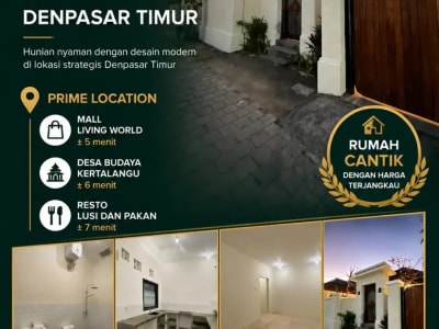 Dijual Rumah Exclusive Harga Terjangkau di Denpasar Timur Investasi Tepat untuk Masa Depan - Thumbnail 2