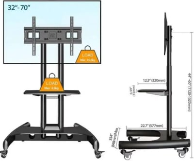 Bracket Standing Impor NB Ava1500 size Tv 50 - 75 inch - Thumbnail 2
