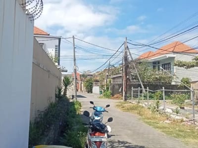 DIJUAL TANAH STRATEGIS – LINGKUNGAN VILLA EKSKLUSIF BATUR SARI, SANUR KAUH ( JK / LM ) - Thumbnail 1
