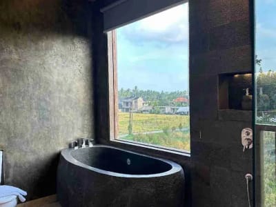 Villa Baru Modern View Sawah Kemenuh Ubud 3BR Furnished Nego - Thumbnail 7