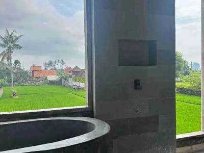Villa Baru Modern View Sawah Kemenuh Ubud 3BR Furnished Nego - Thumbnail 2