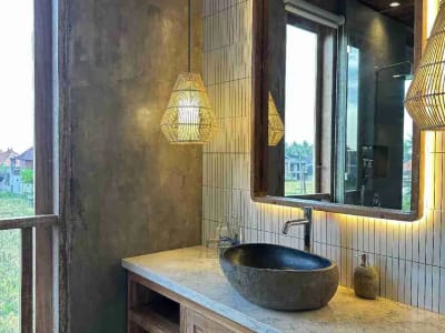 Villa Baru Modern View Sawah Kemenuh Ubud 3BR Furnished Nego - Thumbnail 8