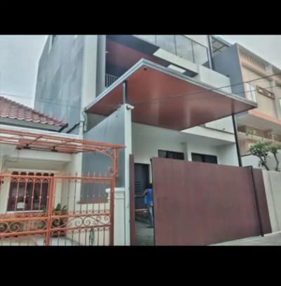 Kanopi baja ringan atap alderon single plus plafon pvc - Thumbnail 6