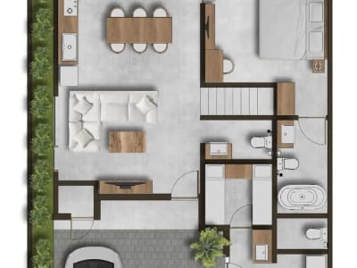 Villa Indent Cluster 1 Gate Perbatasan Sanur Denpasar Limited Stock - Thumbnail 2
