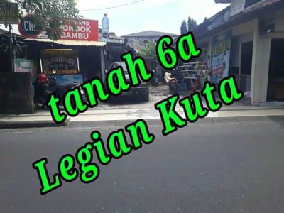 Dijual Tanah dekat Pantai Kuta di Jl raya Legian Kuta Bali - Thumbnail 1