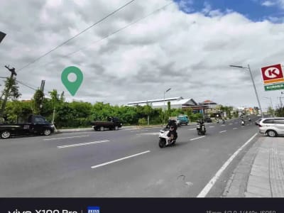 TANAH KOMERSIL 57,45 are lebar 58mtr lebar jln 20mtr SHM zona perdagangan jasa - Thumbnail 1
