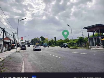 TANAH KOMERSIL 57,45 are lebar 58mtr lebar jln 20mtr SHM zona perdagangan jasa - Thumbnail 2