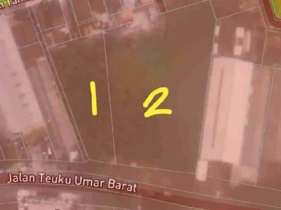 TANAH KOMERSIL 57,45 are lebar 58mtr lebar jln 20mtr SHM zona perdagangan jasa - Thumbnail 8