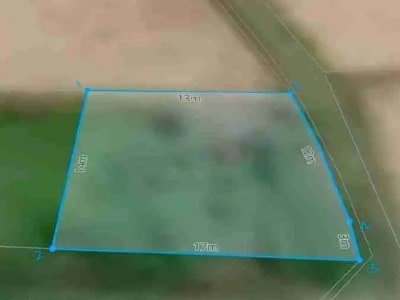 Tanah 215M2 View Sawah Sdh Pondasi Keliling Kedungu Tabanan Itr Kuning - Thumbnail 6