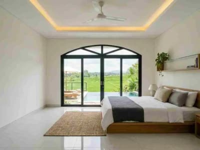 Villa Mewat Mepet Sawah, View Sawah Hijau, Lokasi Strategis Akses Langsung Jalan Utama @Pering, Blahbatuh, Gianyar dekat Denpasar &amp; Sanur - Thumbnail 7