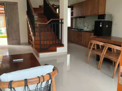 FOR RENT VILLA READY FURNISHED BEST LOKASI VIEW JUNGLE NEAR CENTRAL UBUD - Thumbnail 1