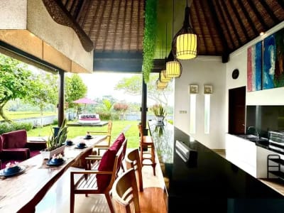 DIJUAL CEPAT VILLA PREMIUM KOMERSIAL VIEW SAWAH – UBUD TEGALALANG, BALI - Thumbnail 3