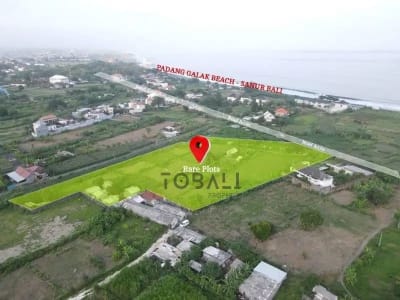 DISEWAKAN TANAH PREMIUM OCEAN VIEW DI PADANG GALAK BEACH - SANUR BALI - Thumbnail 4