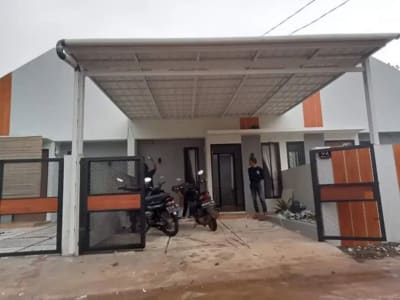 Kanopi baja ringan, rangka baja ringan, Canopy besi hollo, plafon PVC - Thumbnail 1