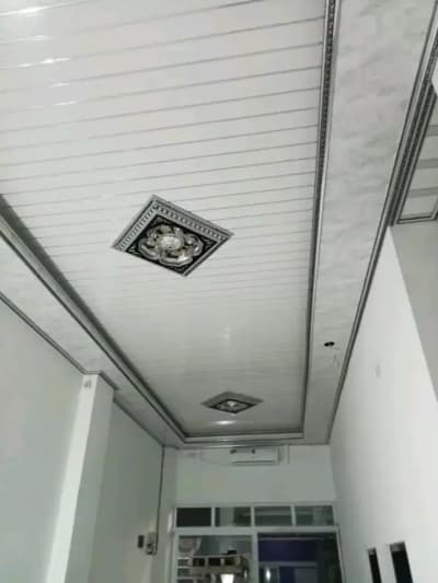 Kanopi baja ringan, rangka baja ringan, Canopy besi hollo, plafon PVC - Thumbnail 7