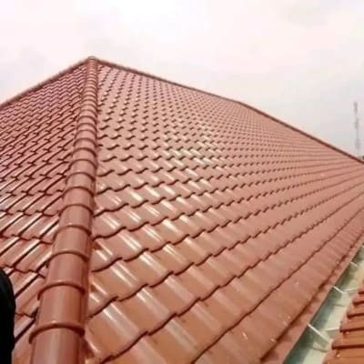 Kanopi baja ringan, Canopy besi hollo, Rangka baja ringan, plafon PVC - Thumbnail 4