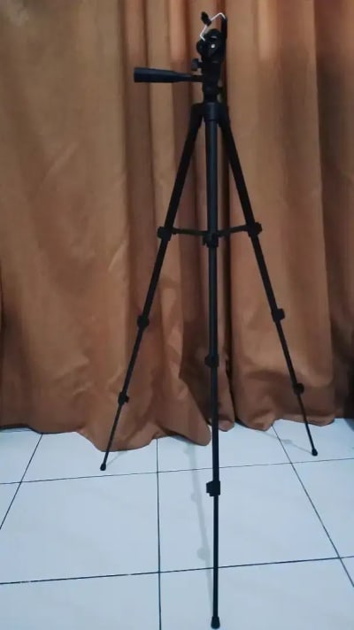 Tripod/Tongsis Portable handphone+Holder&amp;Sarung Tinggi Max 85cm - Thumbnail 3