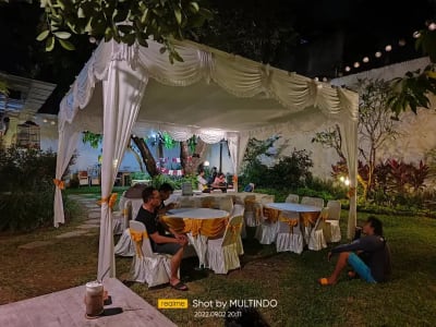 Sewa tenda/terop kursi meja kipas embun dan alat2 makanan - Thumbnail 4