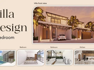 Villa Bali dekat pantai private pool bisa KPR harga 1M tanah 1 are 1Bed Hingga 3Bed - Thumbnail 3