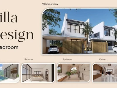 Villa Bali dekat pantai private pool bisa KPR harga 1M tanah 1 are 1Bed Hingga 3Bed - Thumbnail 2
