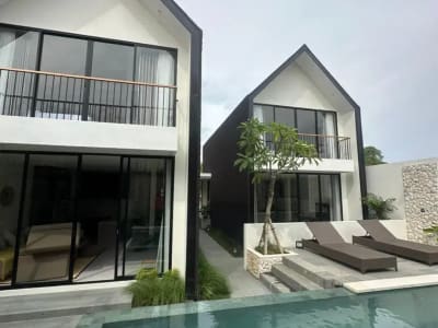 VILLA READY BRAND NEW BIG POOL MODERN KAWASAN STARTEGIS SABA NEAR BEACH - Thumbnail 2
