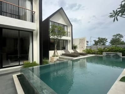 VILLA READY BRAND NEW BIG POOL MODERN KAWASAN STARTEGIS SABA NEAR BEACH - Thumbnail 1