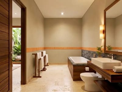 Villa desain tradisional khas Bali, harga paling murah se-Bali hanya 900an JT di Pering dan Saba, Gianyar, Bali dekat Pantai2 - Thumbnail 7