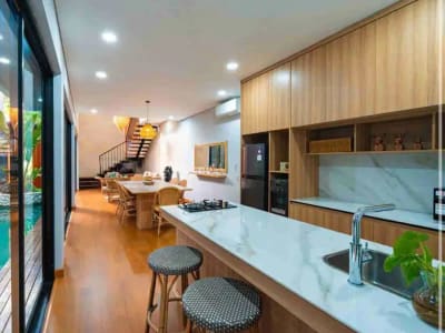 Jual atau Long Leas Villa 2lt Furnished Jl.Kemenuh Gianyar bisa untuk Investasi.Dv - Thumbnail 4