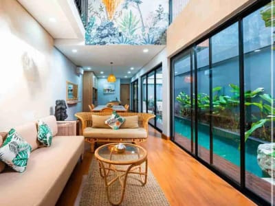 Jual atau Long Leas Villa 2lt Furnished Jl.Kemenuh Gianyar bisa untuk Investasi.Dv - Thumbnail 3