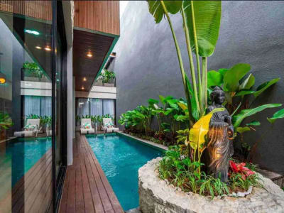 Jual atau Long Leas Villa 2lt Furnished Jl.Kemenuh Gianyar bisa untuk Investasi.Dv - Thumbnail 2