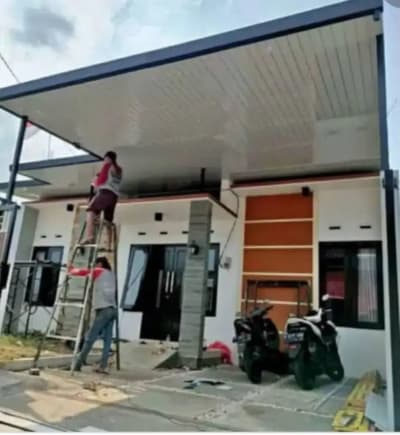 Kanopi Baja Ringan atap Spandek, Alderon dan Solartuff - Thumbnail 3