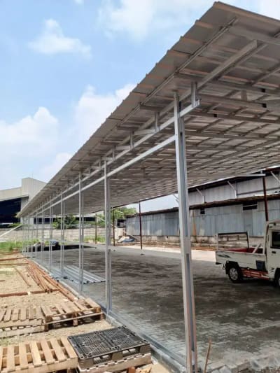 Kanopi Baja Ringan atap Spandek, Alderon dan Solartuff - Thumbnail 6