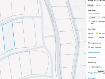 Tanah Cantik 26,1 Are Dijual di Area Eksklusif Balangan-Uluwatu - Thumbnail 4