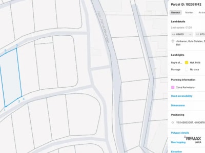 Tanah Cantik 26,1 Are Dijual di Area Eksklusif Balangan-Uluwatu - Thumbnail 3