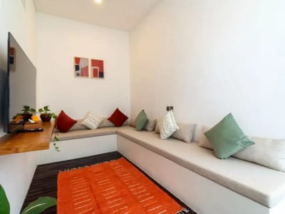 Dijual Vila Cantik Bangunan Baru di Canggu, One Gate System, Fully Furnished - Thumbnail 3