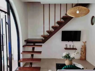 DIJUAL VILLA 1 KAMAR DEKAT BERAWA BEACH DD - Thumbnail 5
