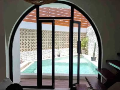 DIJUAL VILLA 1 KAMAR DEKAT BERAWA BEACH DD - Thumbnail 6